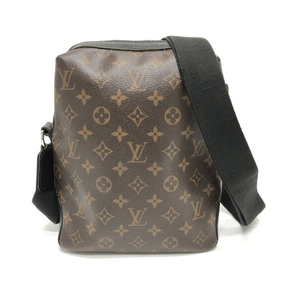 LOUIS VUITTON Black Monogram Canvas Shoulder Bag - Picture 1 of 16